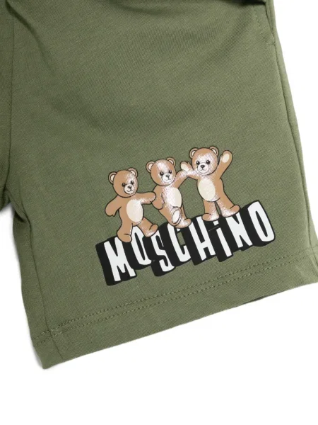 Szorty dziecięce Moschino zielone