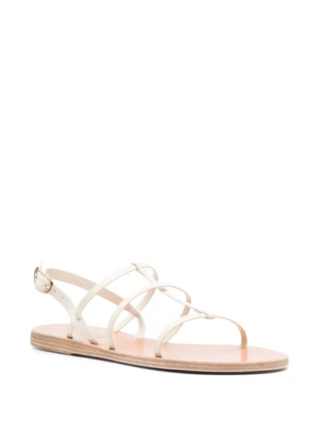 Iš natūralios odos sandalai Ancient Greek Sandals be kulniuko