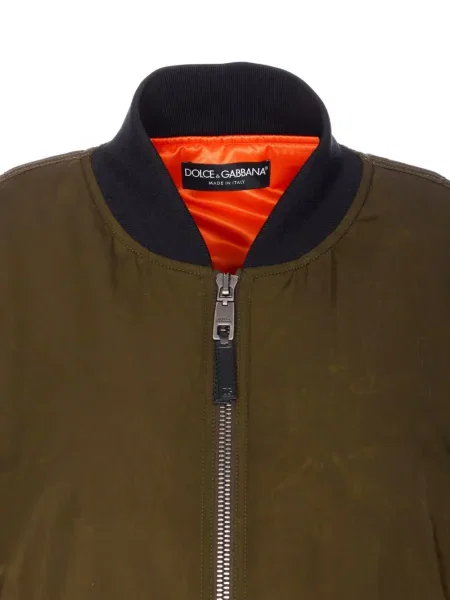 Geacă bomber Dolce & Gabbana verde