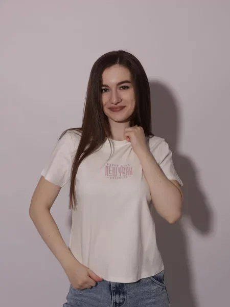Футболка Lumo розовая
