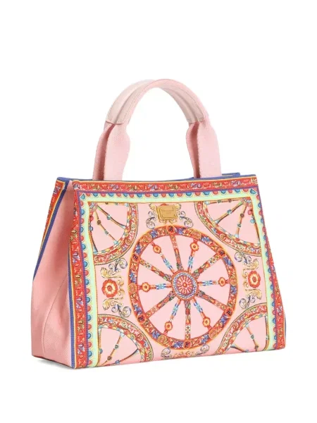 Dětska shopper kabelka Dolce & Gabbana růžová