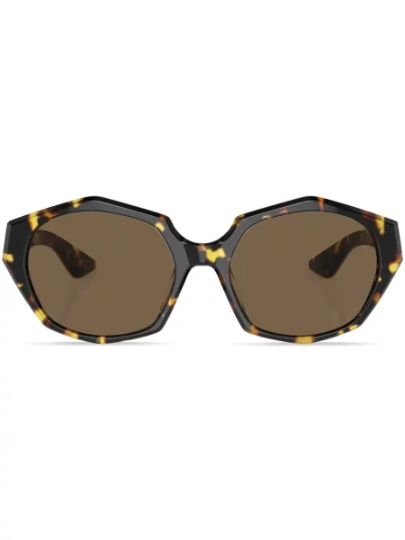 Ochelari de soare Oliver Peoples cu imprimeu geometric verde