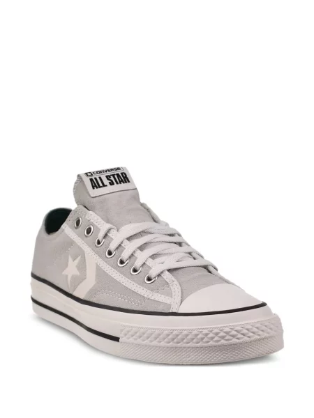 Kožené retro tenisky Converse Chuck Taylor All Star s výšivkou černé