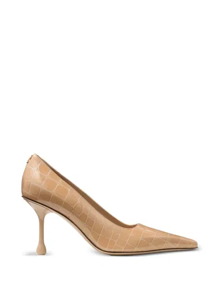 Pantofi cu toc Jimmy Choo maro