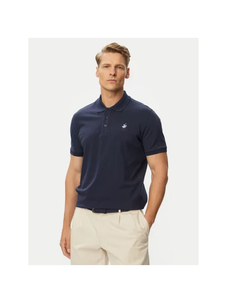 Beverly Hills Polo Club Pólóing Sötétkék Regular Fit