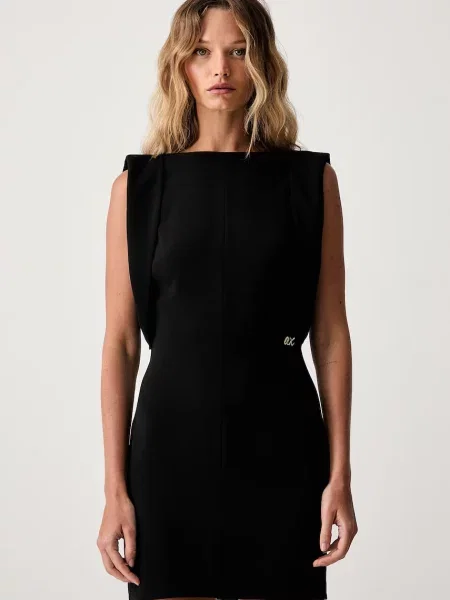 Armani Exchange rochie negru