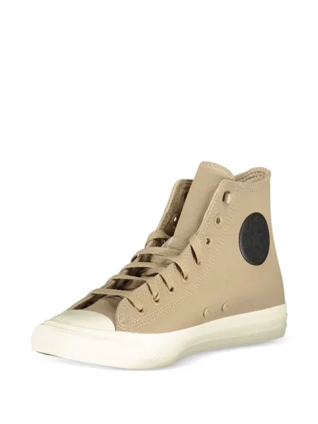 Bőr rövidnadrág Converse fekete