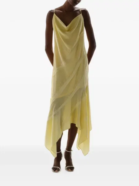 Rochie midi Baobab galben