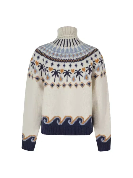 Sweter Alanui wełniany beżowy