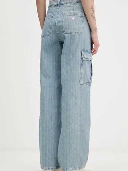Džíny Guess Jeans modrá