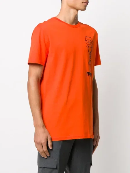 Majica Philipp Plein lopatica narančasta