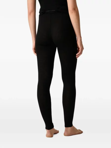 Leggings Chantelle tricotate negru