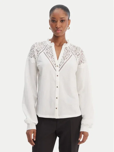 Morgan Cămașă alb