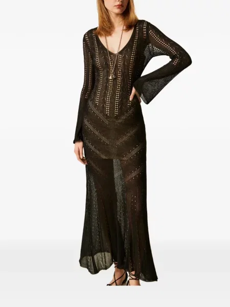 Rochie Twinset tricotate negru