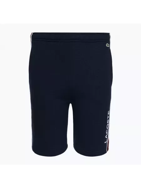 Spodenki dziecięce Lacoste navy blue-expresso niebieskie