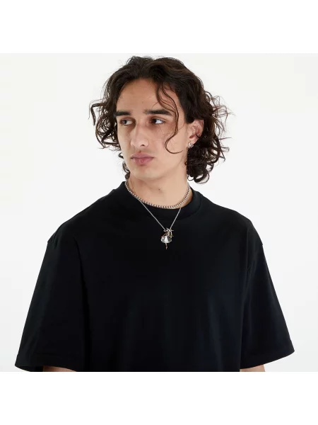 Тениска Urban Classics Tall Tee Black/ Black S черно