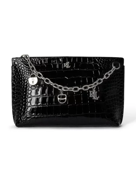 Pungă cosmetică Lauren Ralph Lauren negru