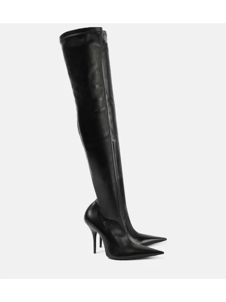 Cizme Balenciaga din piele negru
