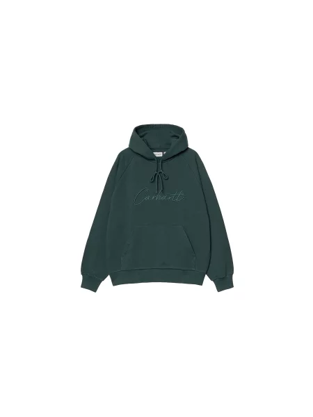 Carhartt WIP Hooded Ray Sweat Mężczyźni Bluzy i bluzy z kapturem Carhartt WIP Size: M zielony