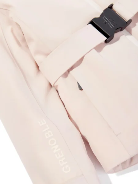 Kurtka dziecięca Moncler Grenoble różowa