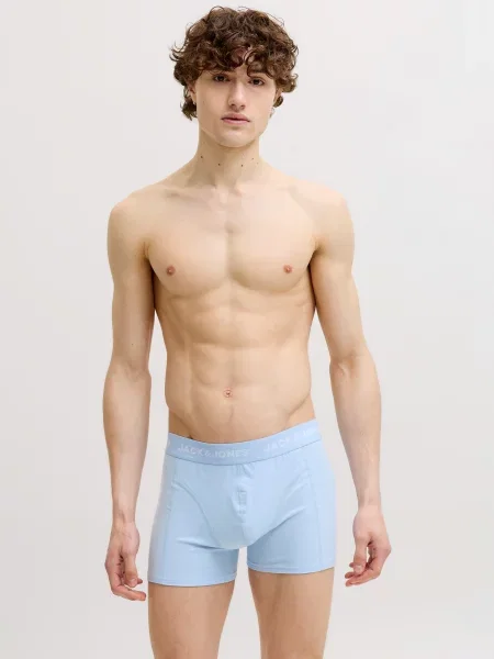 JACK & JONES Boksarice JACHENRIK / mornarska / azur / encijan / svetlo modra