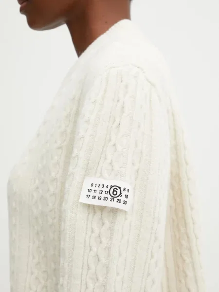 Шерстяной свитер Mm6 Maison Margiela