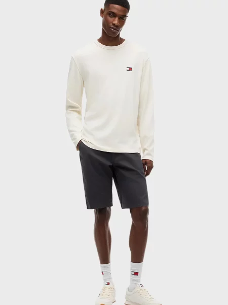 Лонгслів Tommy Jeans білий