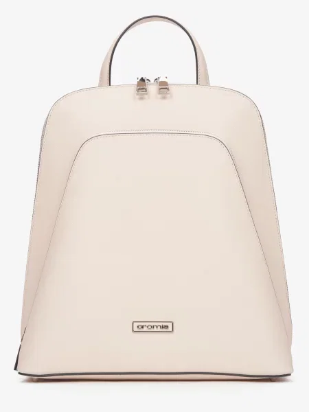 Cromia Рюкзак Молочний Шкіра