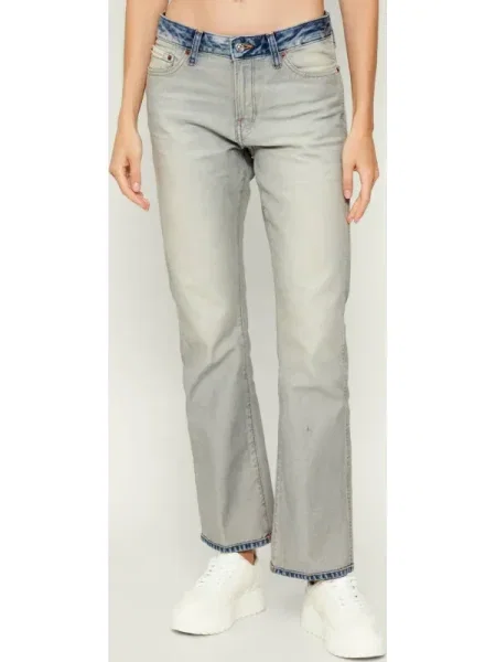 Calvin Klein Jeans Blugi Selvedge | flare fit albastru