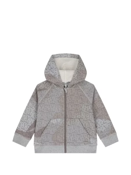 Komplet dresowy dziecięcy Emporio Armani szary