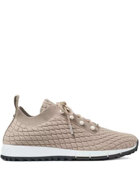 Sneakerși Jimmy Choo maro