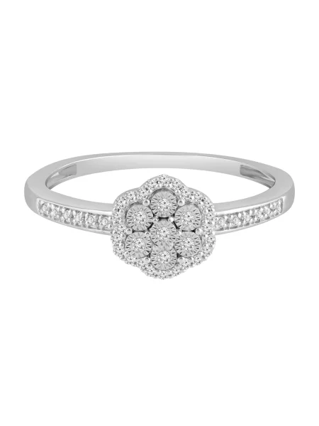 Diamant Exquis Prsteň strieborná