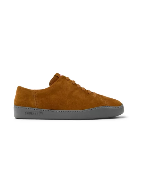 Sneakersy Camper zamszowe brązowe