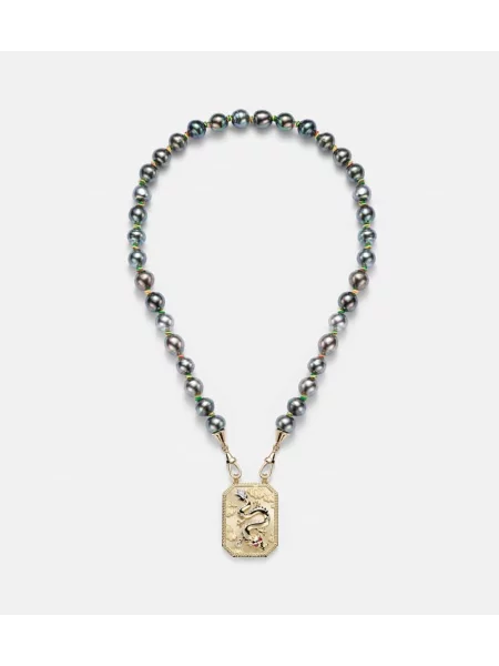 Ogrlica Marie Lichtenberg z perlami