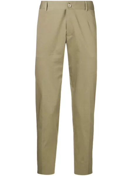 Pantaloni chino Dolce & Gabbana clasici verde