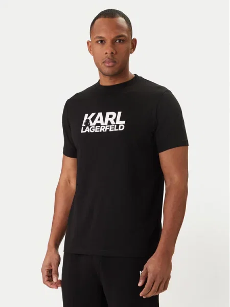 KARL LAGERFELD Tričko čierna