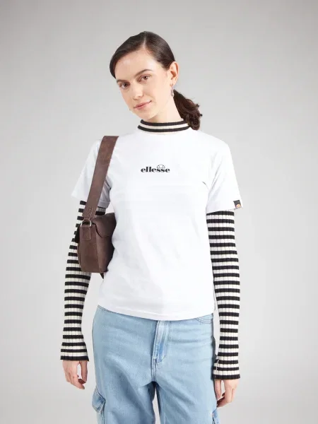 ELLESSE Tricou Svetta negru alb