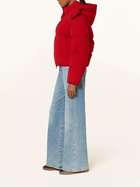 Woolrich Péřová Bunda Madison červená