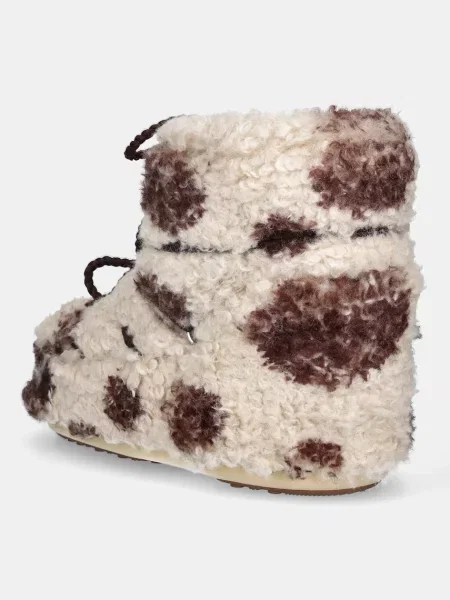 Сапоги Moon Boot бежевые