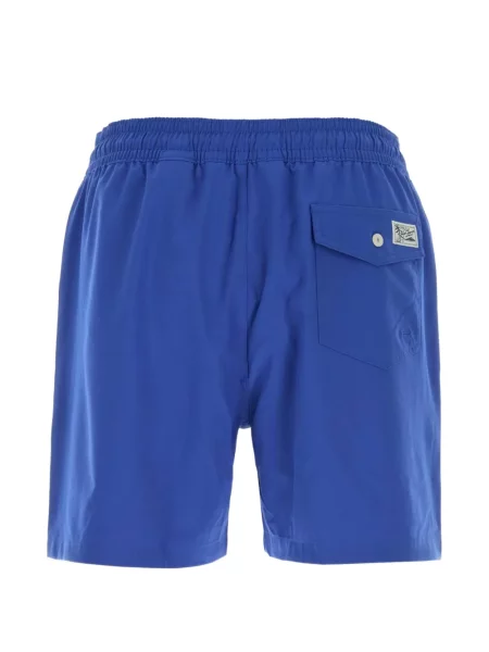 Pletene kupaće gaće Polo Ralph Lauren s autogramom bijela
