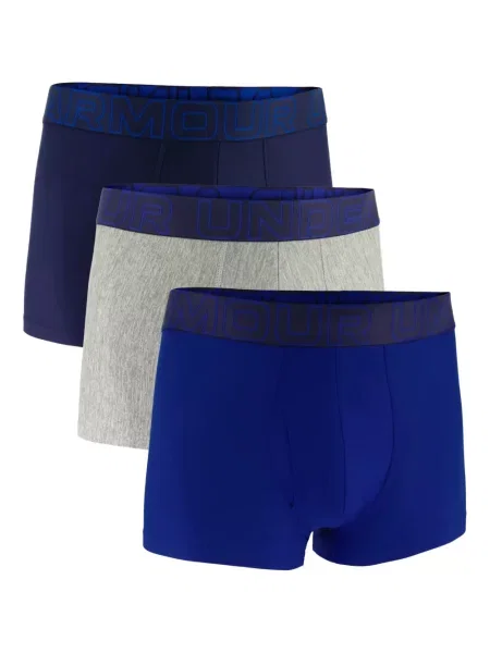 Boxeri Under Armour cu autograf albastru