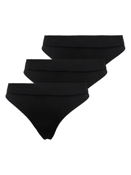ONLY Tanga ONLVICKY' negru