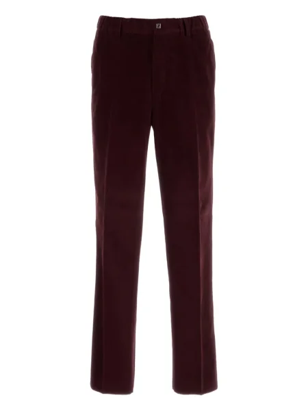 Pantaloni Fendi roșu