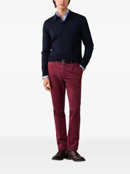 Lung pulover Hackett London albastru