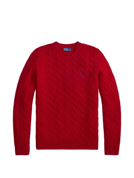 Μεταξωτό καρό polo Polo Ralph Lauren με αυτόγραφο μαύρο