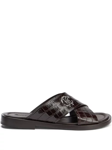 Sandale Roberto Cavalli smeđa