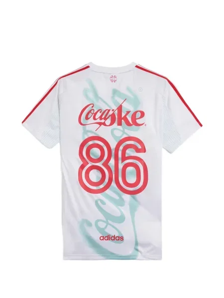 Tricou Adidas din jerseu alb