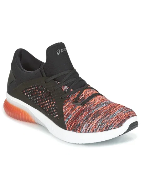 Kötött félcipo Asics fekete