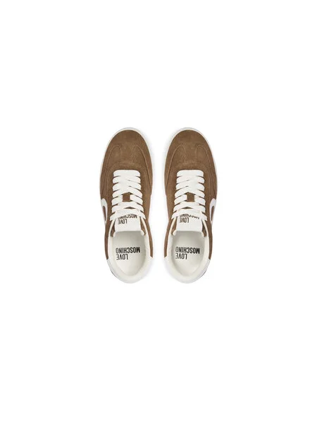Sneakersy LOVE MOSCHINO hnedá