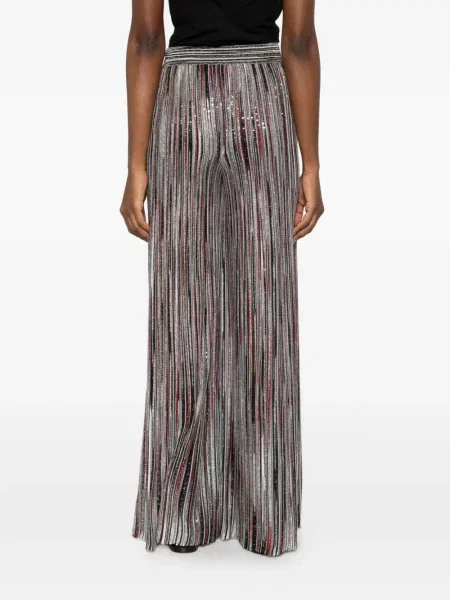 Pantaloni Missoni cu dungi gri